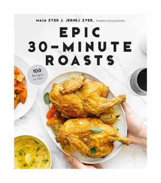 epic 30-minute roasts cookbook cover