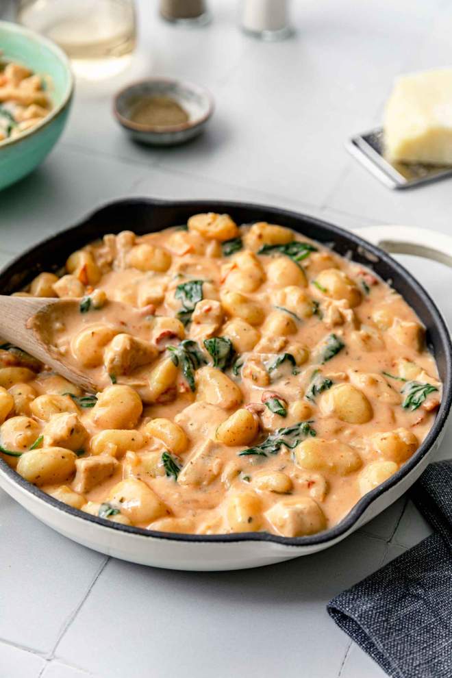 Chicken and Gnocchi (One-Pan)