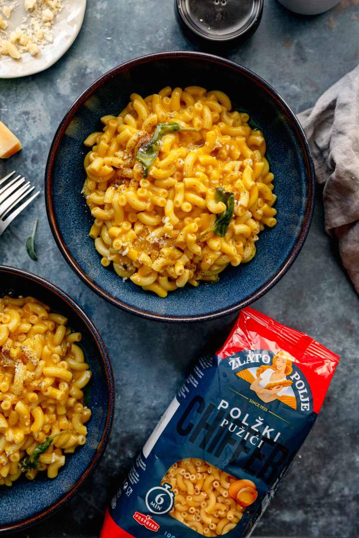 Kremne testenine z bučo Kremne testenine z bučo